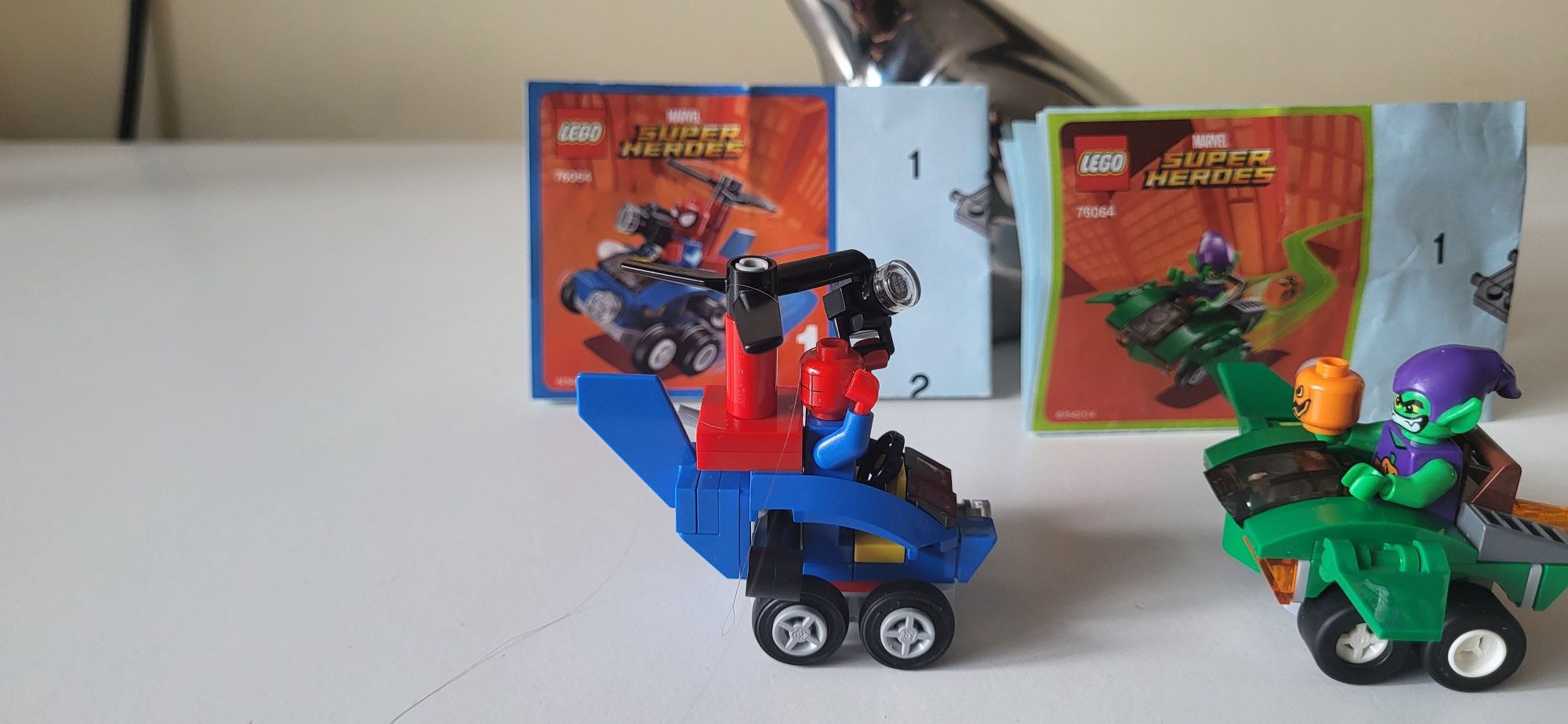 Lego Super Heroes 76064 Spiderman vs Green Goblin używany komplet
