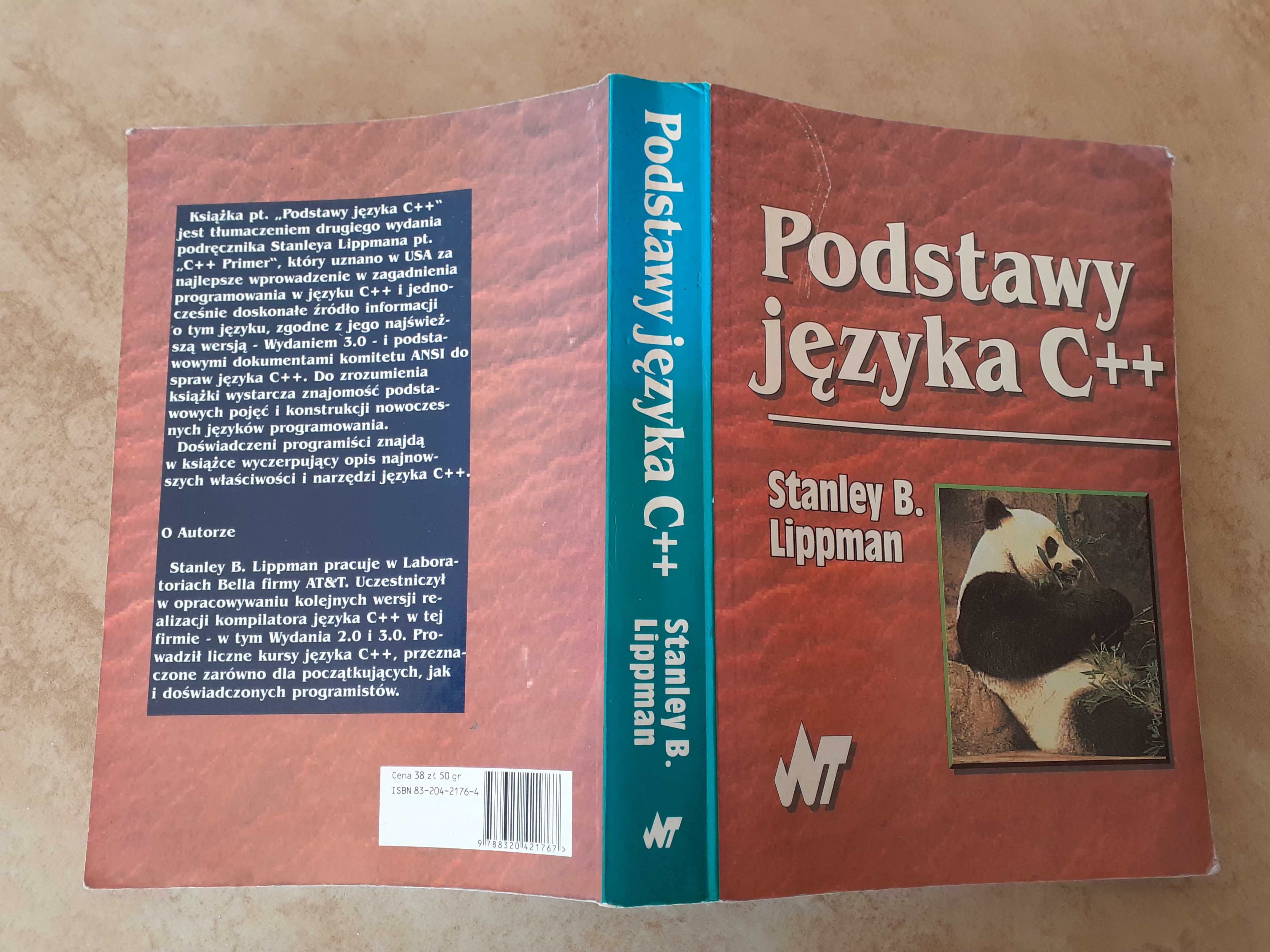Książka "Podstawy języka C++" Stanley B. Lippman wydanie III z 1997r.