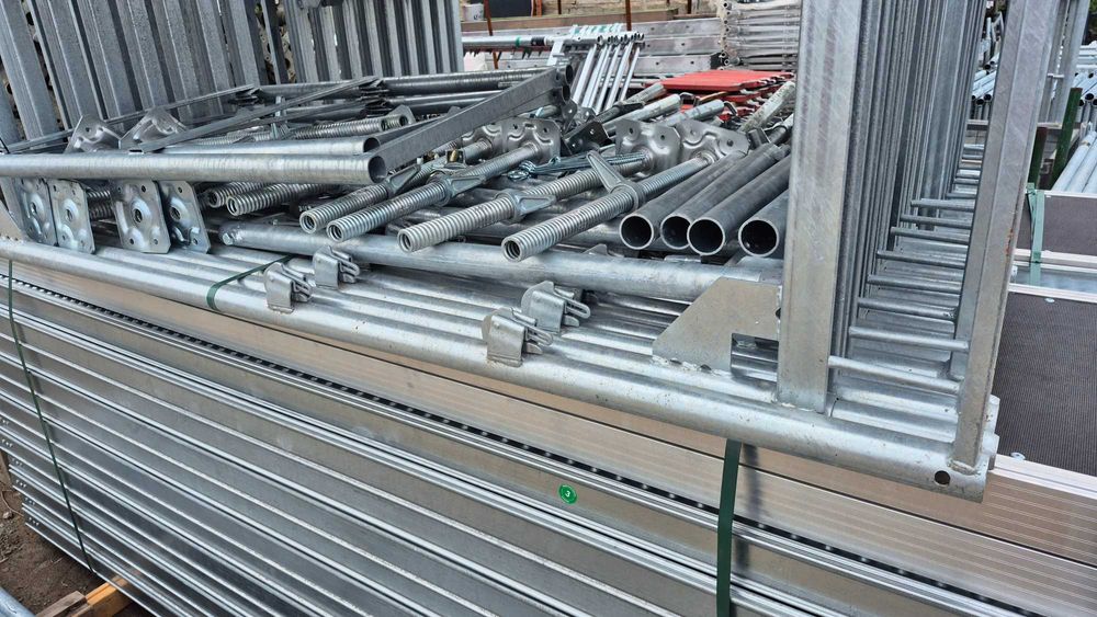 Rusztowanie 157 m2 klinowe fasadowe SL73 baumann altrad