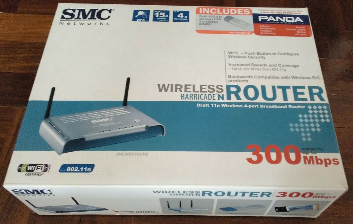 SMC Wireless Barricade SWCWBR14S-N2 NOVO