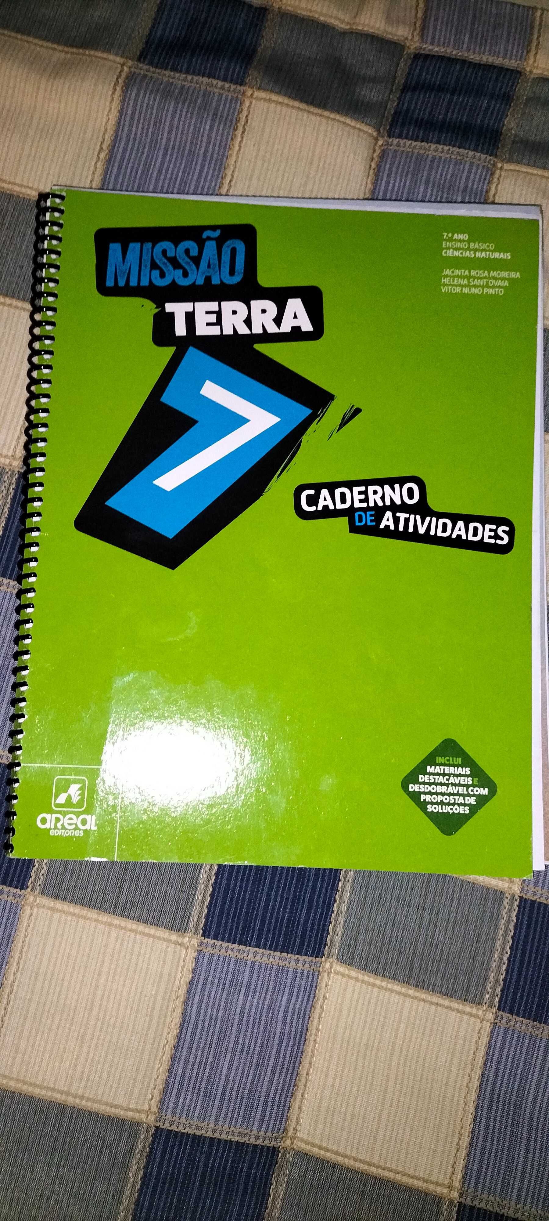 Cadernos de atividades 7° ano - 5€