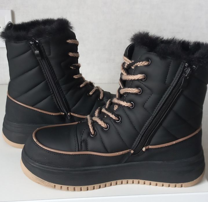 Зимние ботинки, сапоги на овчине