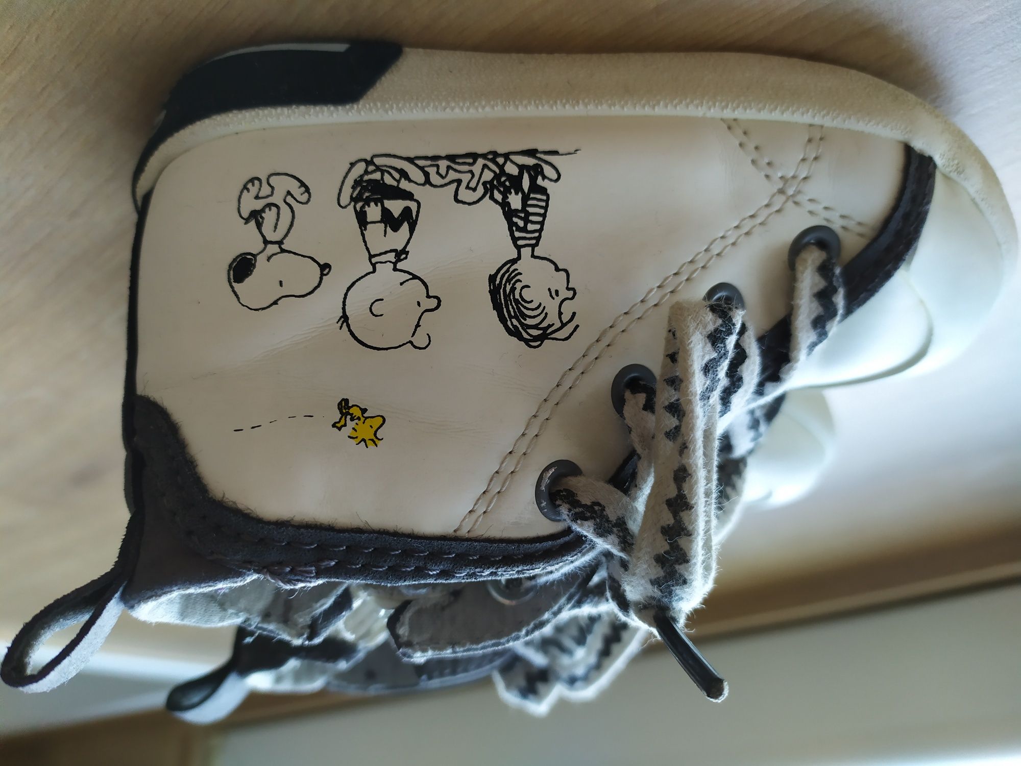 Zara Baby Snoopy trzewiki buty buciki dla chłopca rozm.22