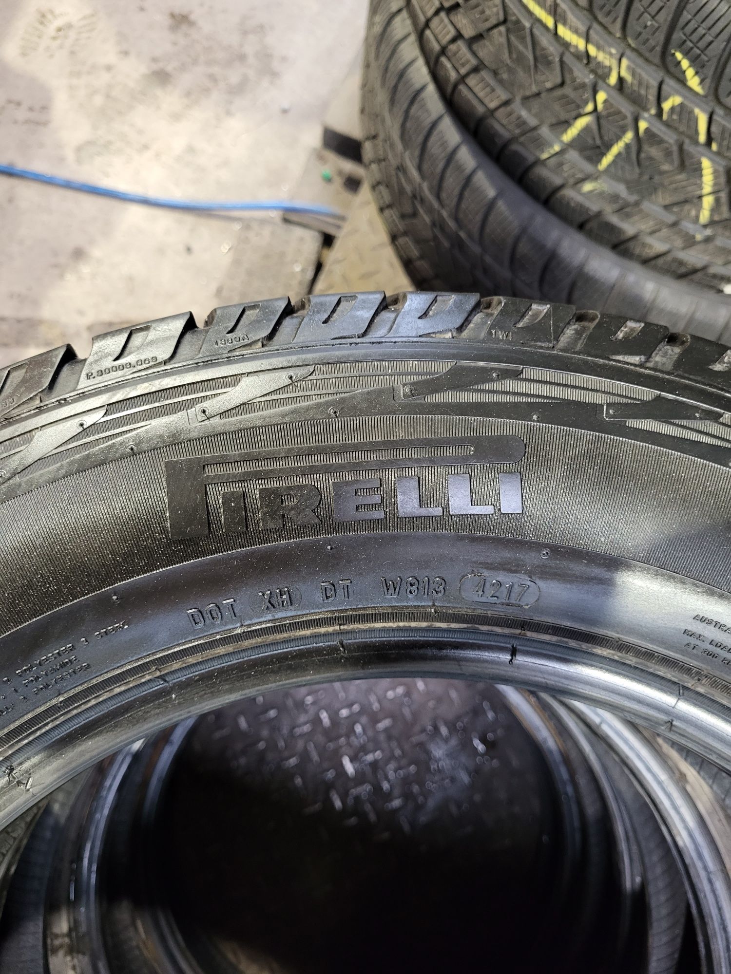 4szt 185/75/16 Pirelli 5,5-7mm dot4217r