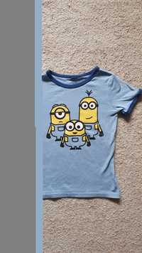 T-shirt, podkoszulka, Minionki, rozm. 110/116