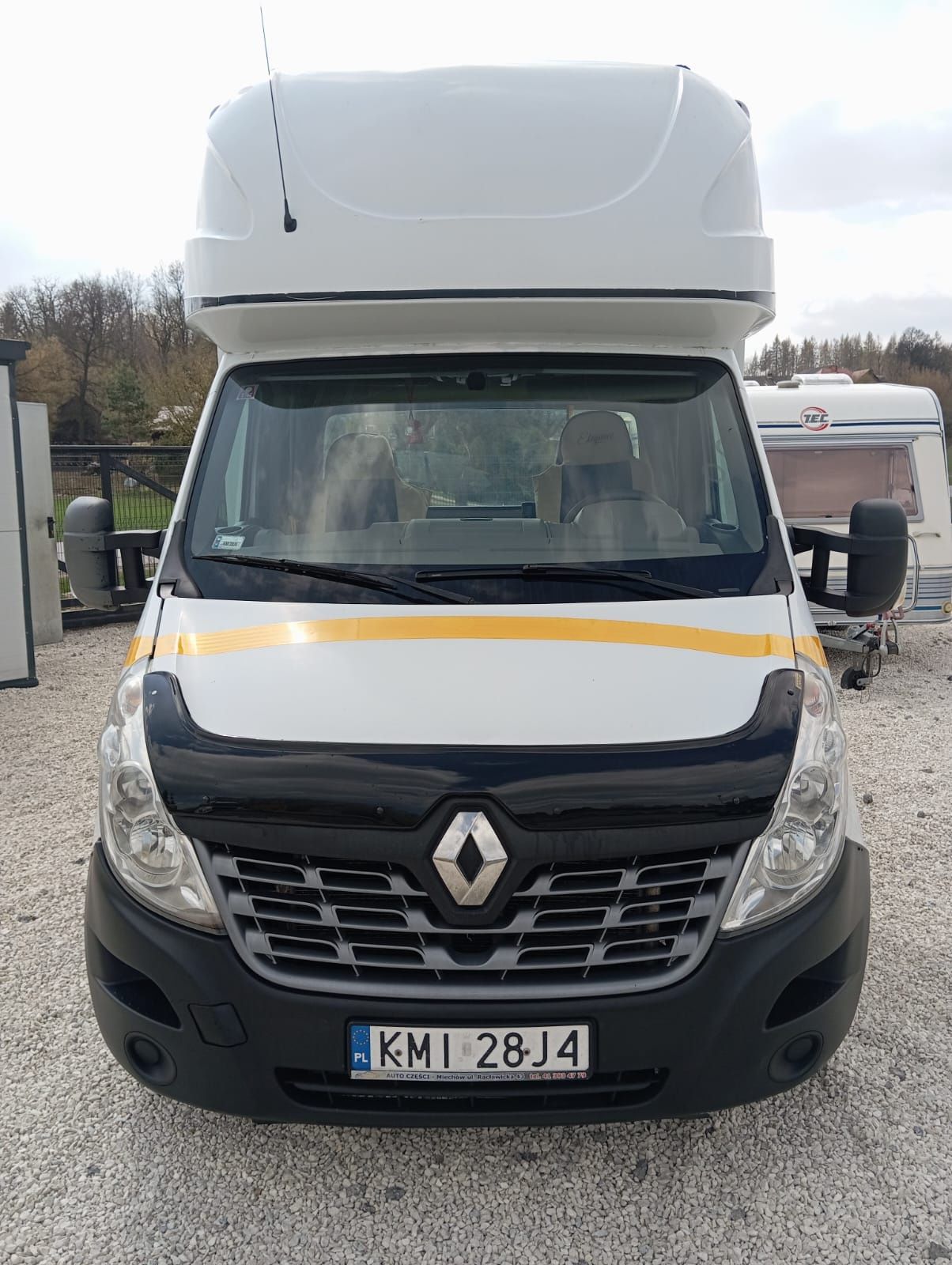 Autolaweta Laweta RENAULT MASTER III nowy najazd