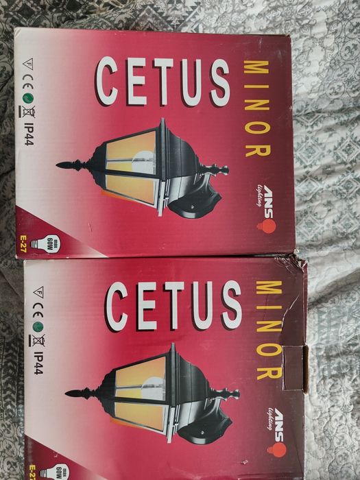 Nowe lampy ogrodowe Cetus Minor