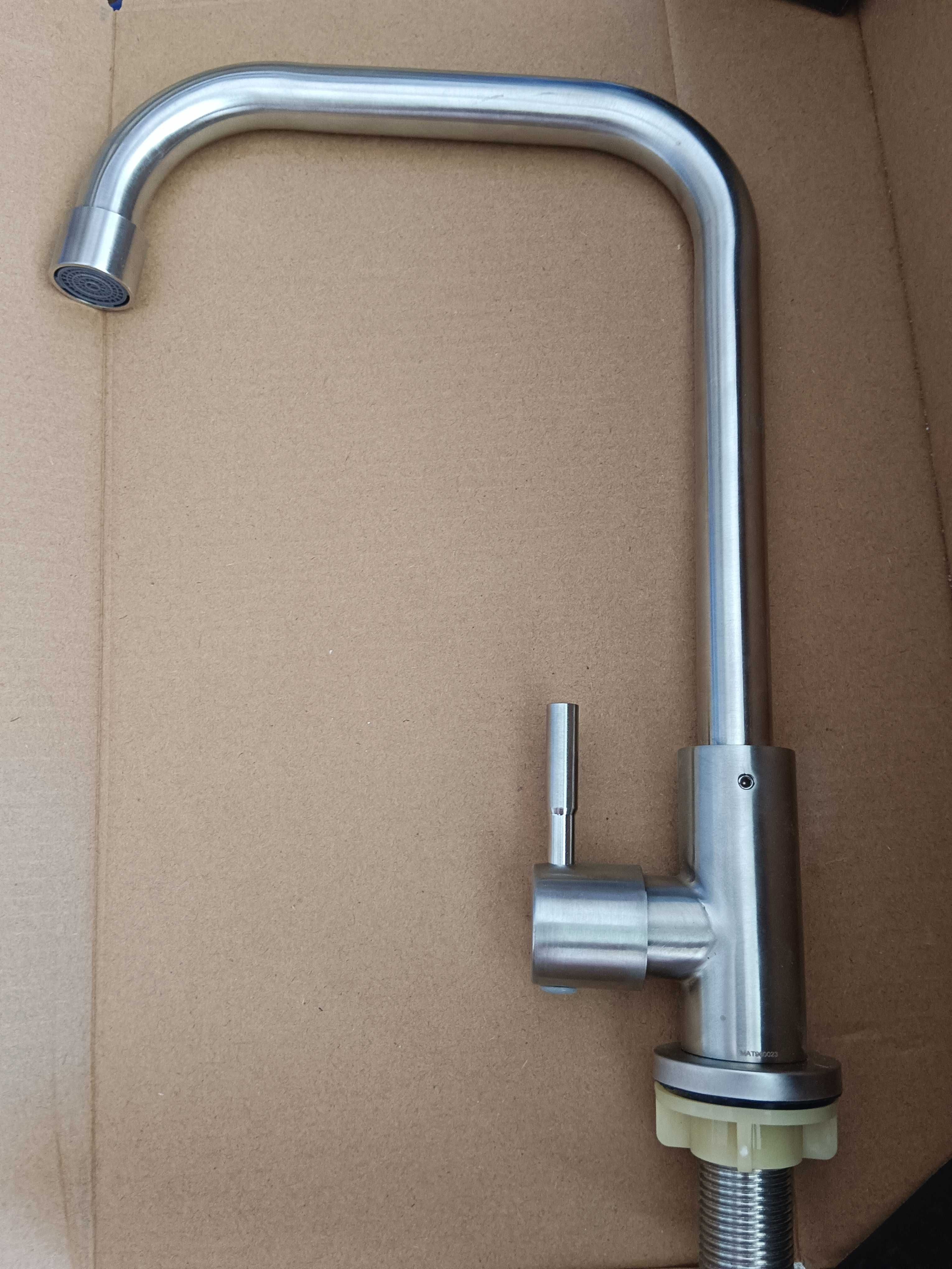 Torneira inox nova