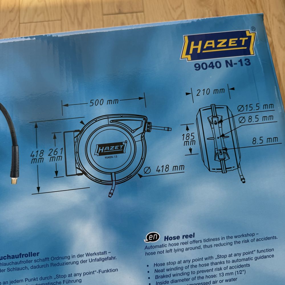 Катушка со шлангом Hazet 9040 N-13