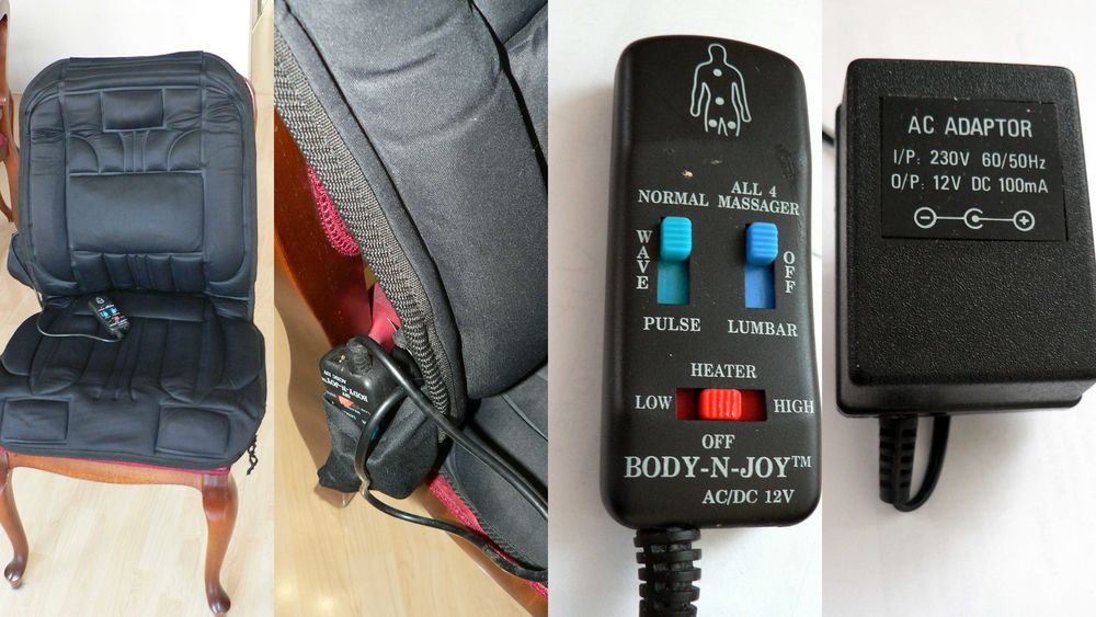 mata masująca  na fotel