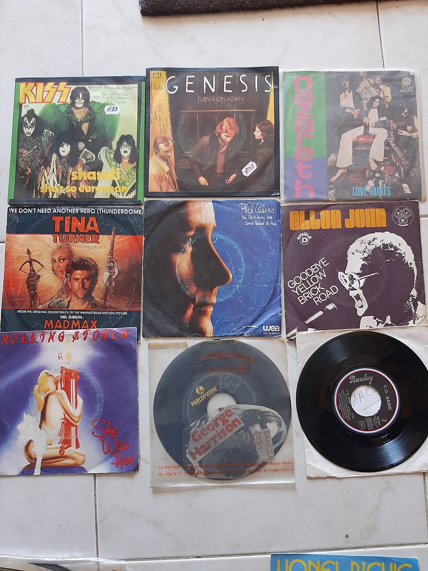 Discos vinil / singles / LP música variada/ impecaveis