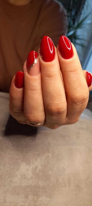 Manicure hybrydowy paznokcie żelowe przedłużanie paznokci MANI U ANI