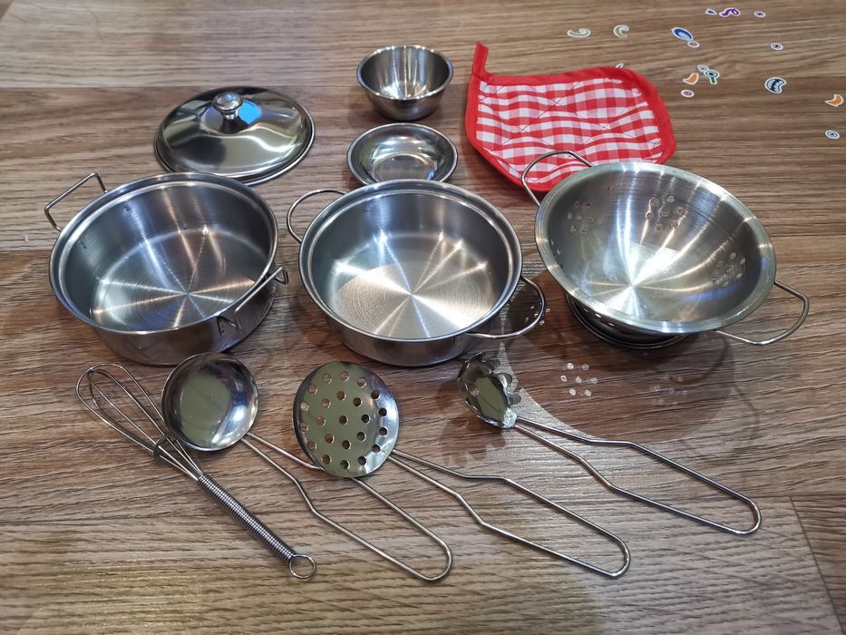 Посуд іграшковий металевий 11/25 предметів