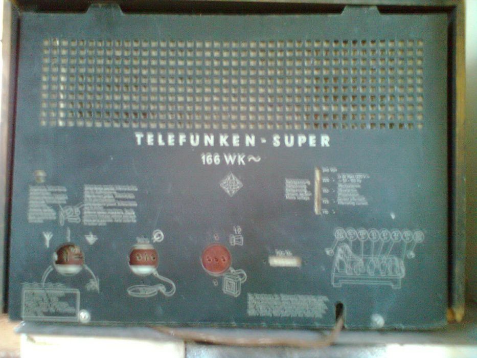 Радиоприемник Telefunken - Super 166 WK~ 1942 г.в