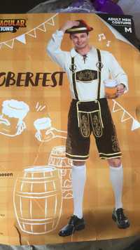 kostium bawarski męski  Oktoberfest roz M