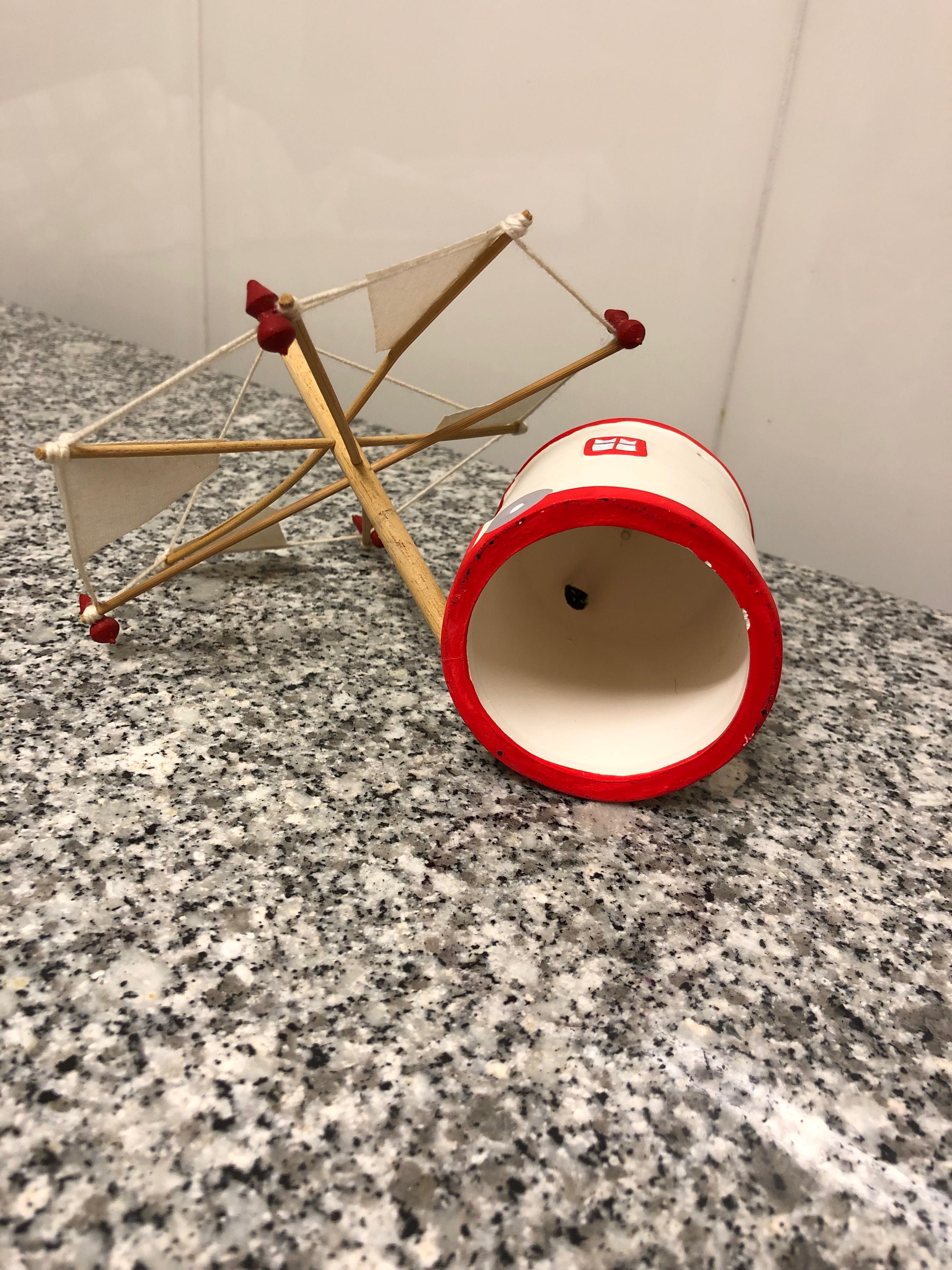 Moinho Decorativo de Cerâmica