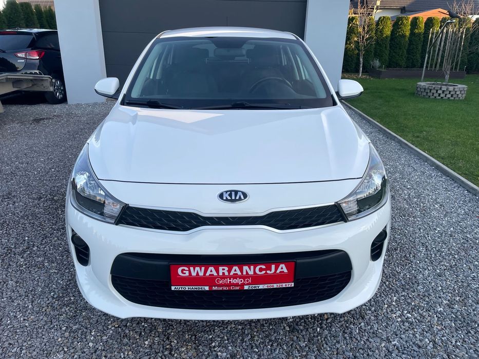 Kia Rio 2018r 1.2 84KM Bezwypadkowy Serwisowany 1-Właściciel Piękny Stan