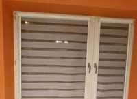 Okna PCV używane stare i nowe z moskitierami i roletami dzien/nocz