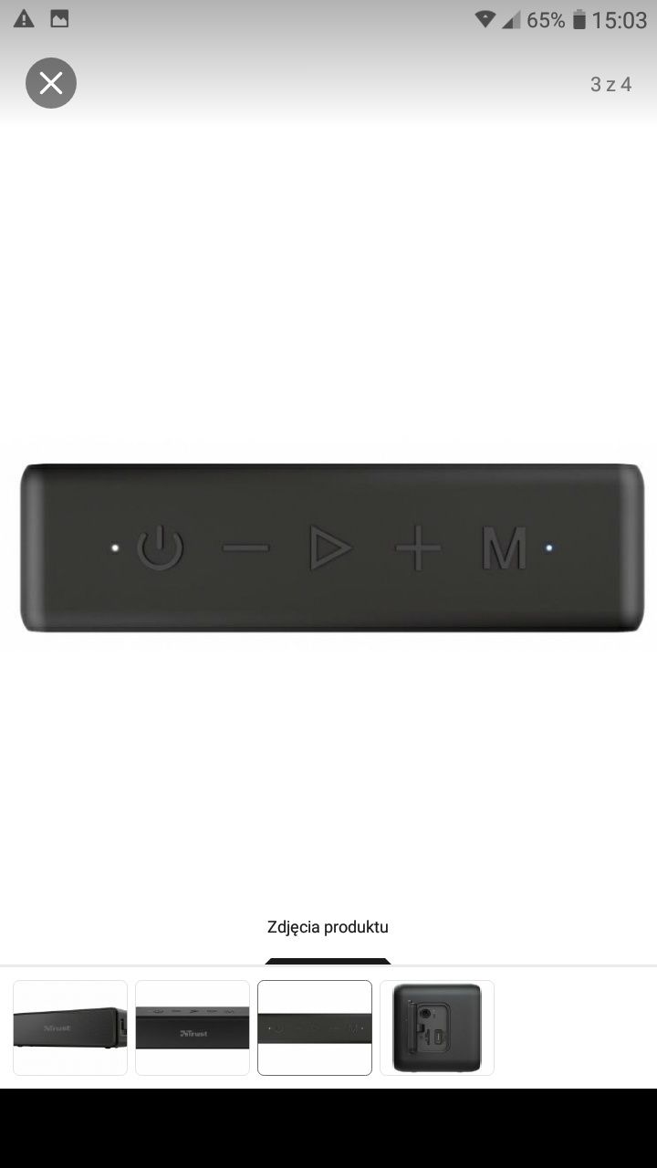 Głosnik przenośny Trust Axxy Bluetooth Speaker