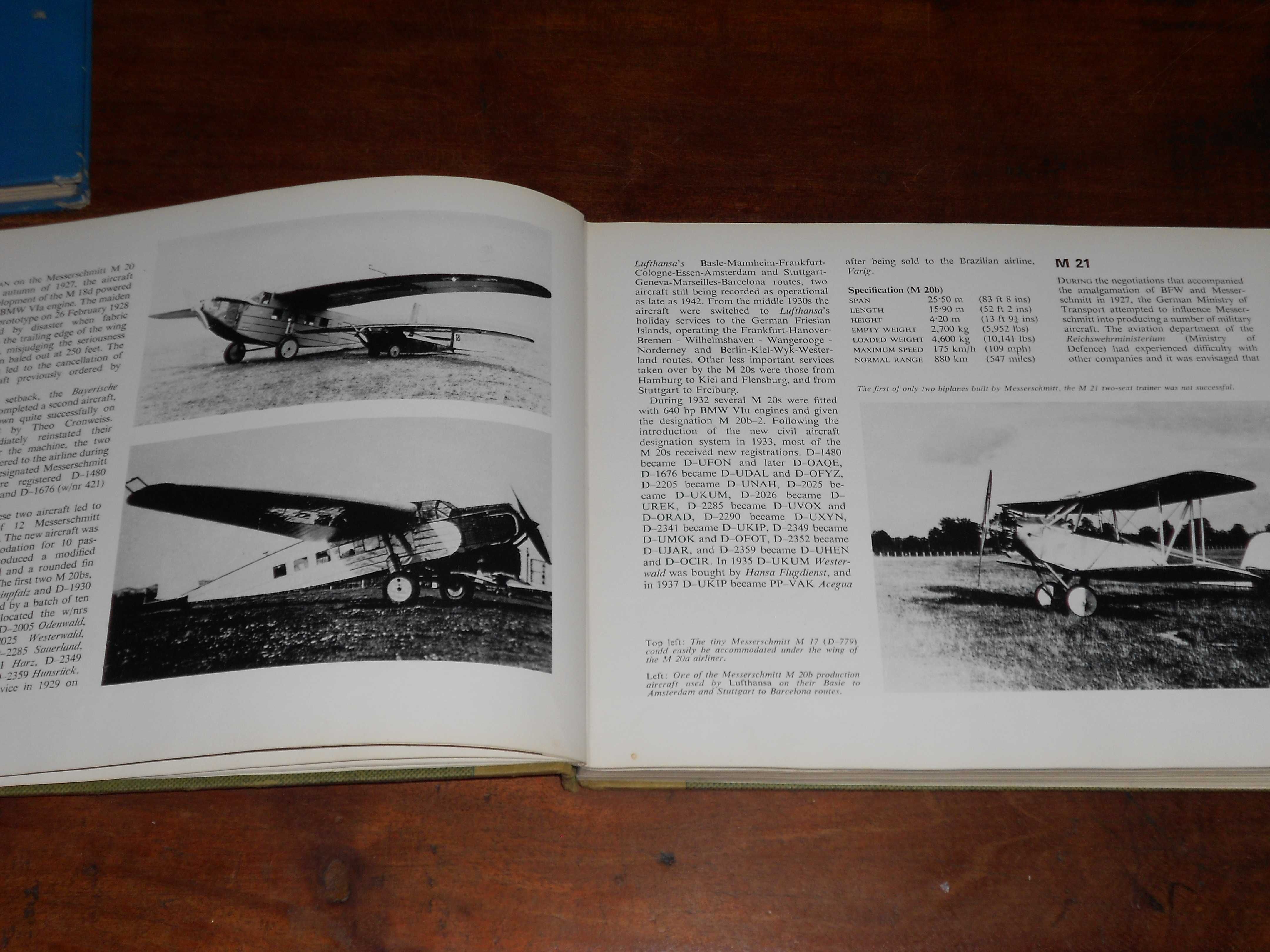 Livros aviacao avioes asa delta - sirius - revista ar - Messerschmitt