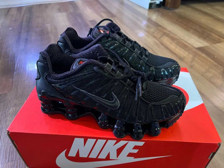 "Buty Trampki" Nike_Shox_TL_Black_R.38