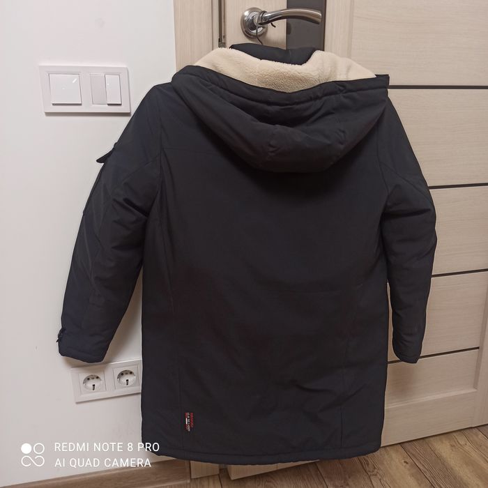 Куртка зимова подовжена для хлопця