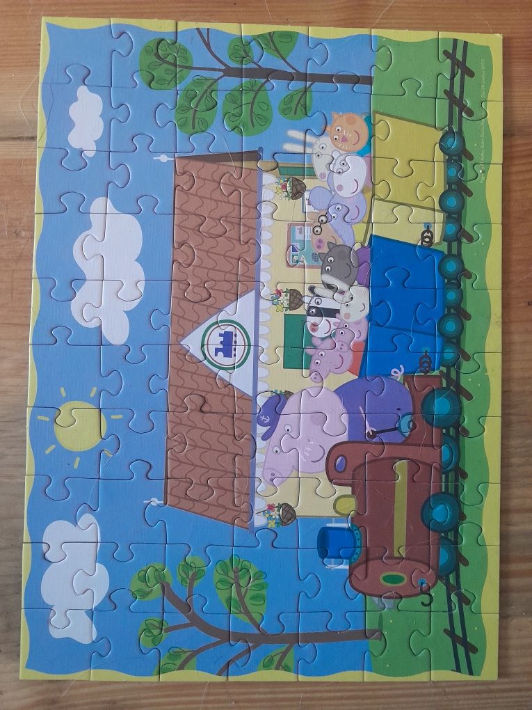 Zestaw puzzli Świnka Peppa, 4 w 1 .Puzzle Trefl