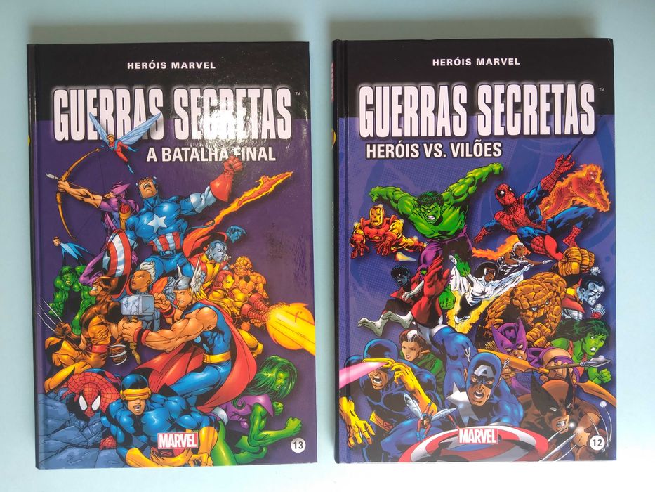 Coleção HERÓIS MARVEL 14 volumes Ed. LEVOIR