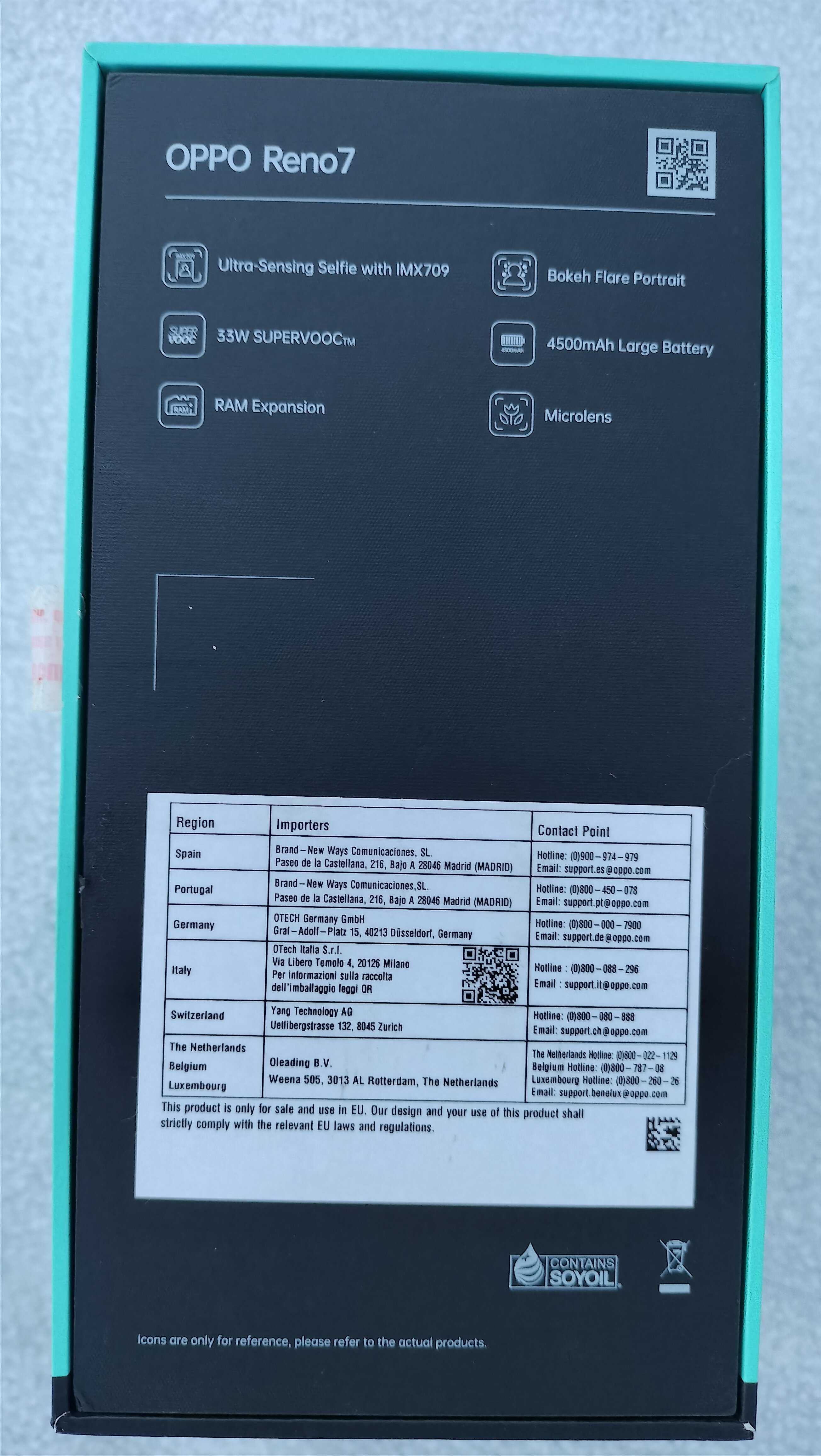 Oppo Reno 7 NOVO