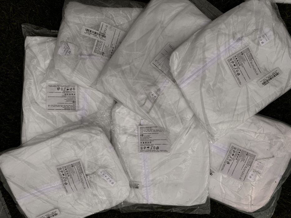 Jednorazowy kombinezon ochronny na suwak xl xxl xxxl 30 szt