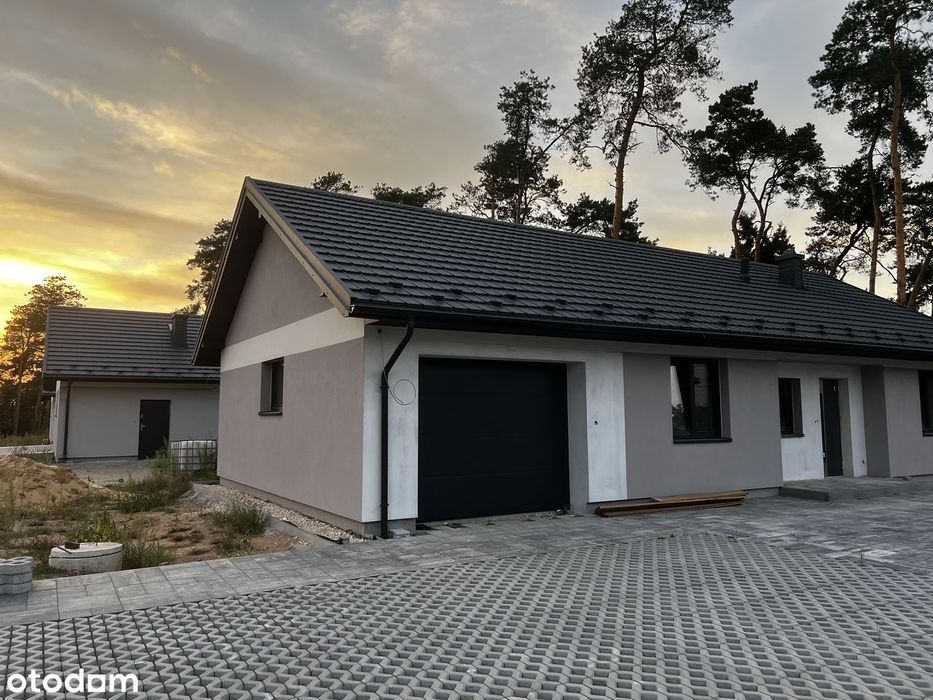 Dom parterowy z dużą działką | kameralne osiedle w leśnej enklawie