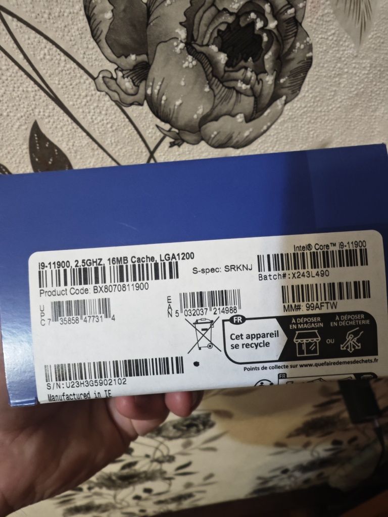 Intel Core I9-11900