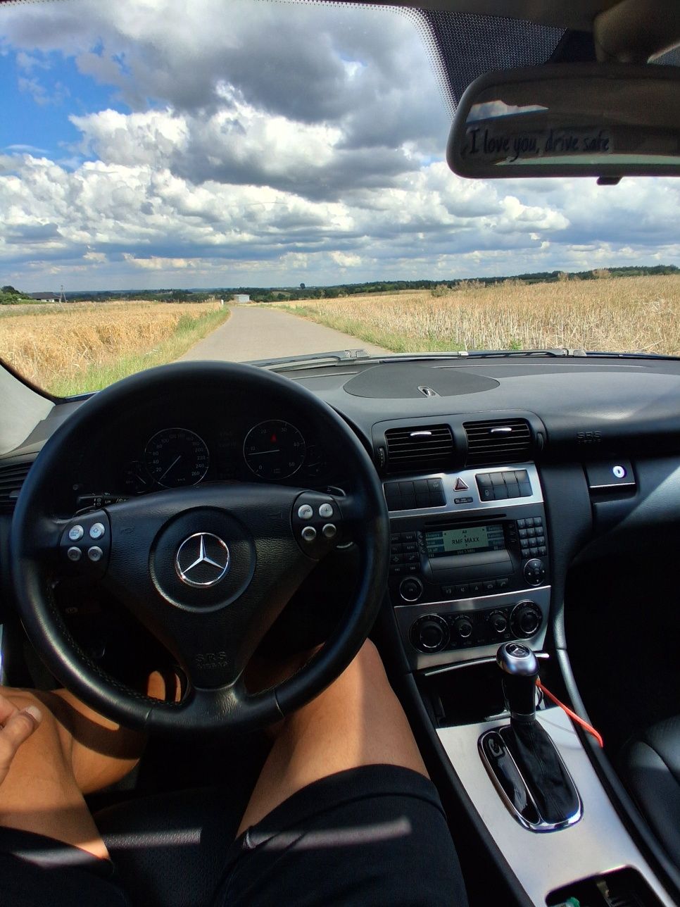 Mercedes w203 lift c klasa 2.2cdi 150km automat łopatki