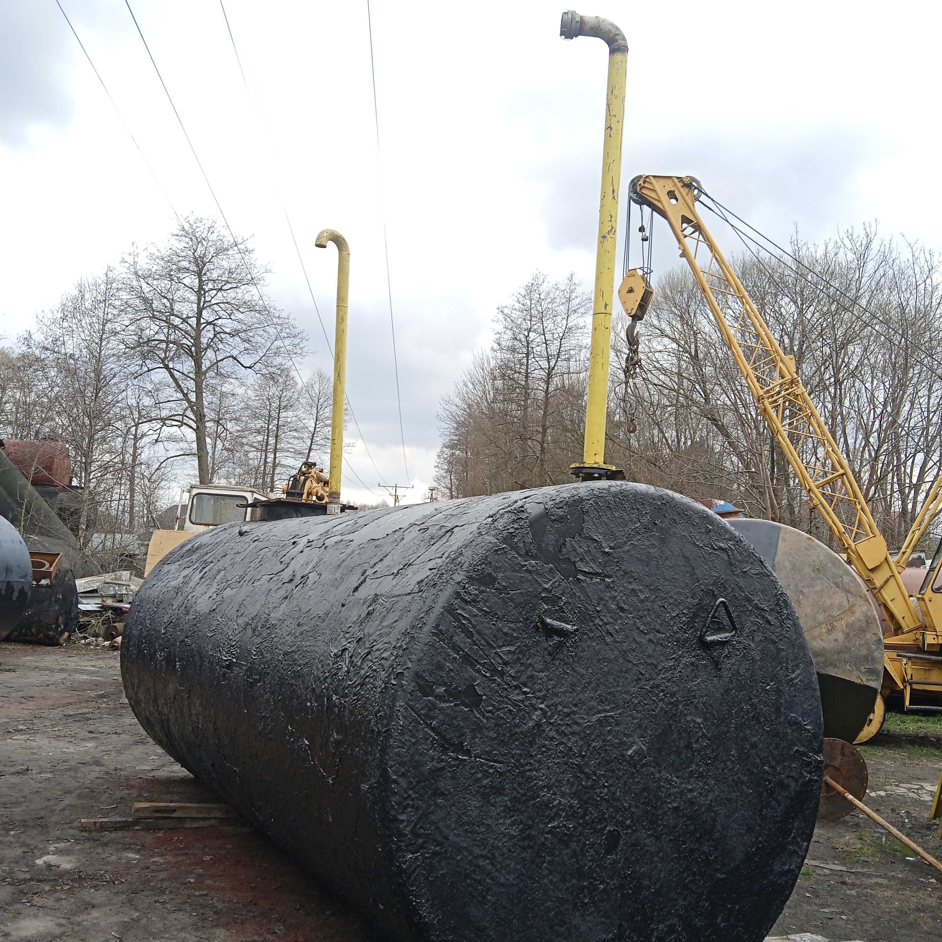 Zbiornik stalowy 50000L 50m3 50 tys Woda P.poż RSM . Retencyjny