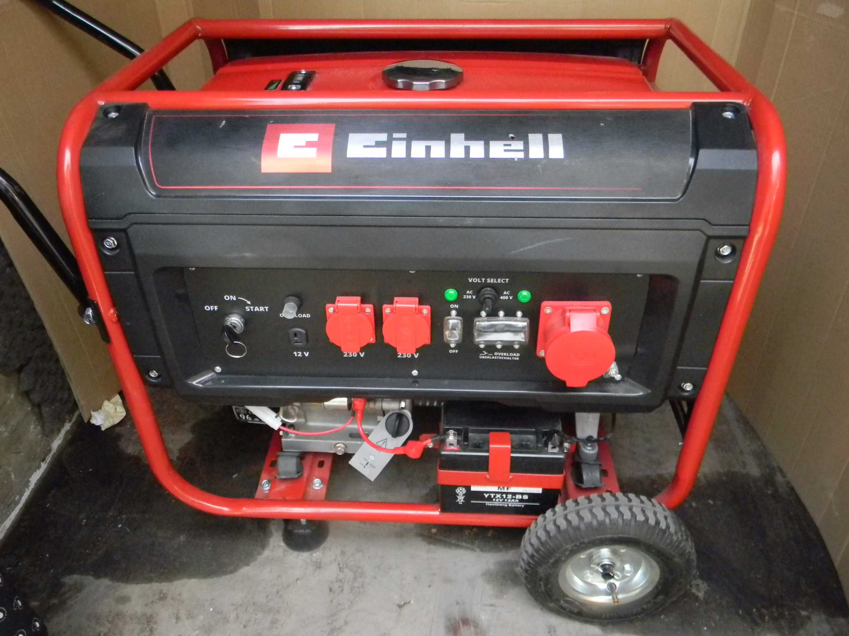 Agregat prądotwórczy Einhell TC-PG 55/E5  5,5kw