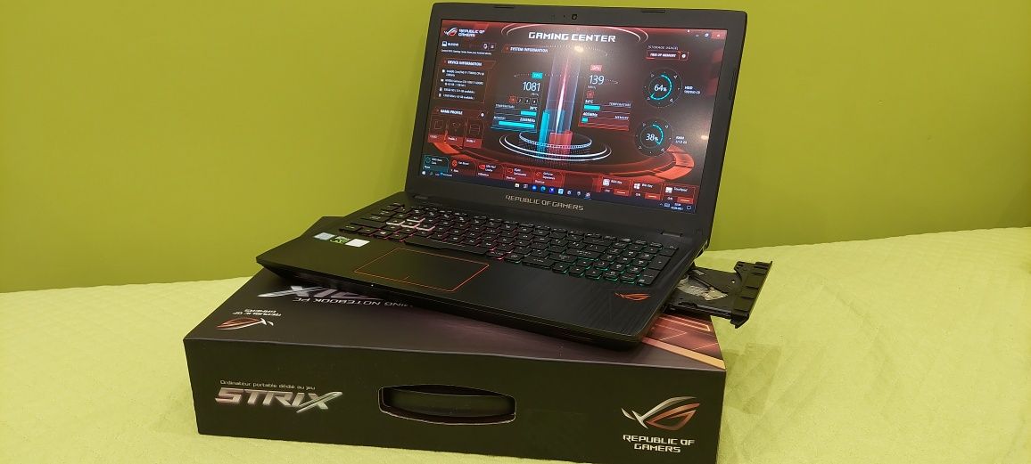 Laptop ASUS Rog Strix GL553VE-FY022T  Intel Core i7-7700HQ 1TB/Ram 8GB