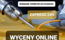 Spawanie klejenie naprawa Plastiku Regeneracja zderzaków  z dojazdem