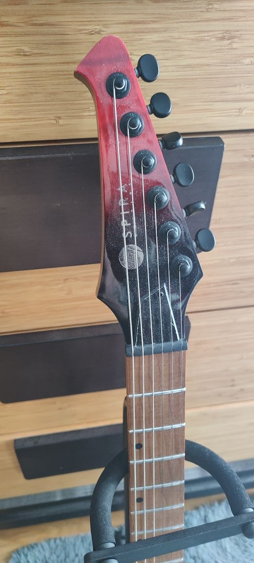 Gitara Spira S-450 TRD+stojak na gitarę +kabel