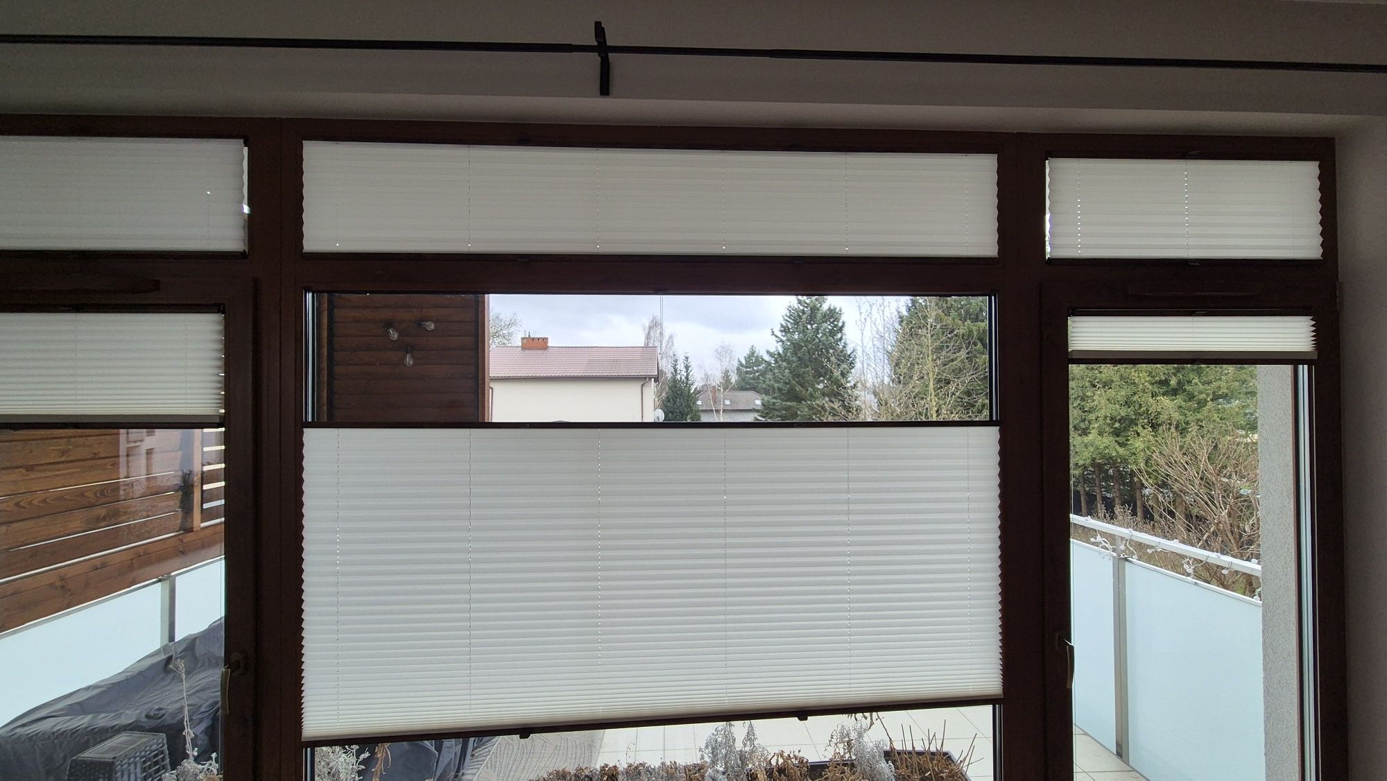 Żaluzje Plisse Rolety Plisowane SZEROKIE 180x200 NA WYMIAR