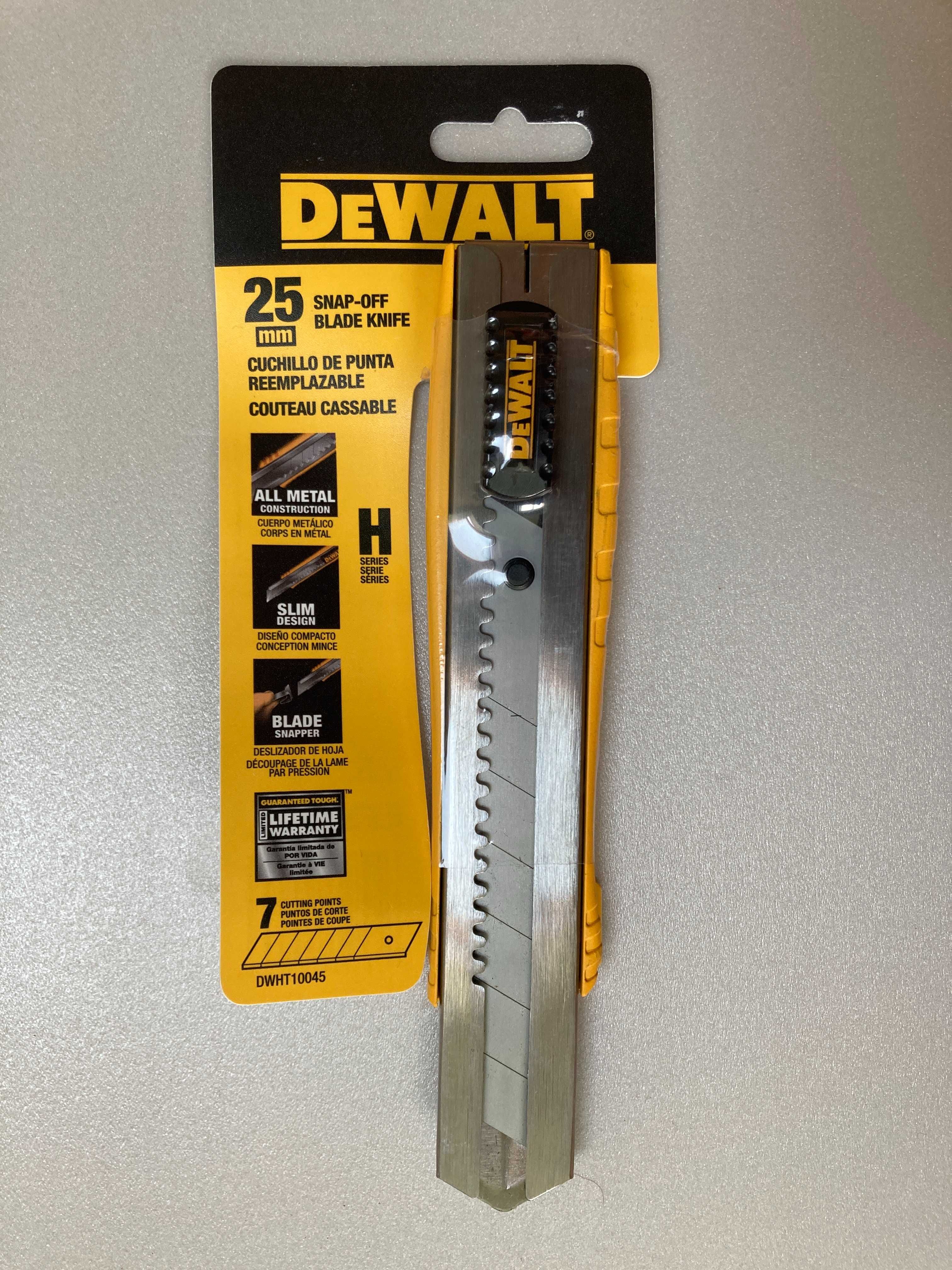 DeWalt ToughCase Органайзер Набір сверл по металу Ударна стамеска Ніж