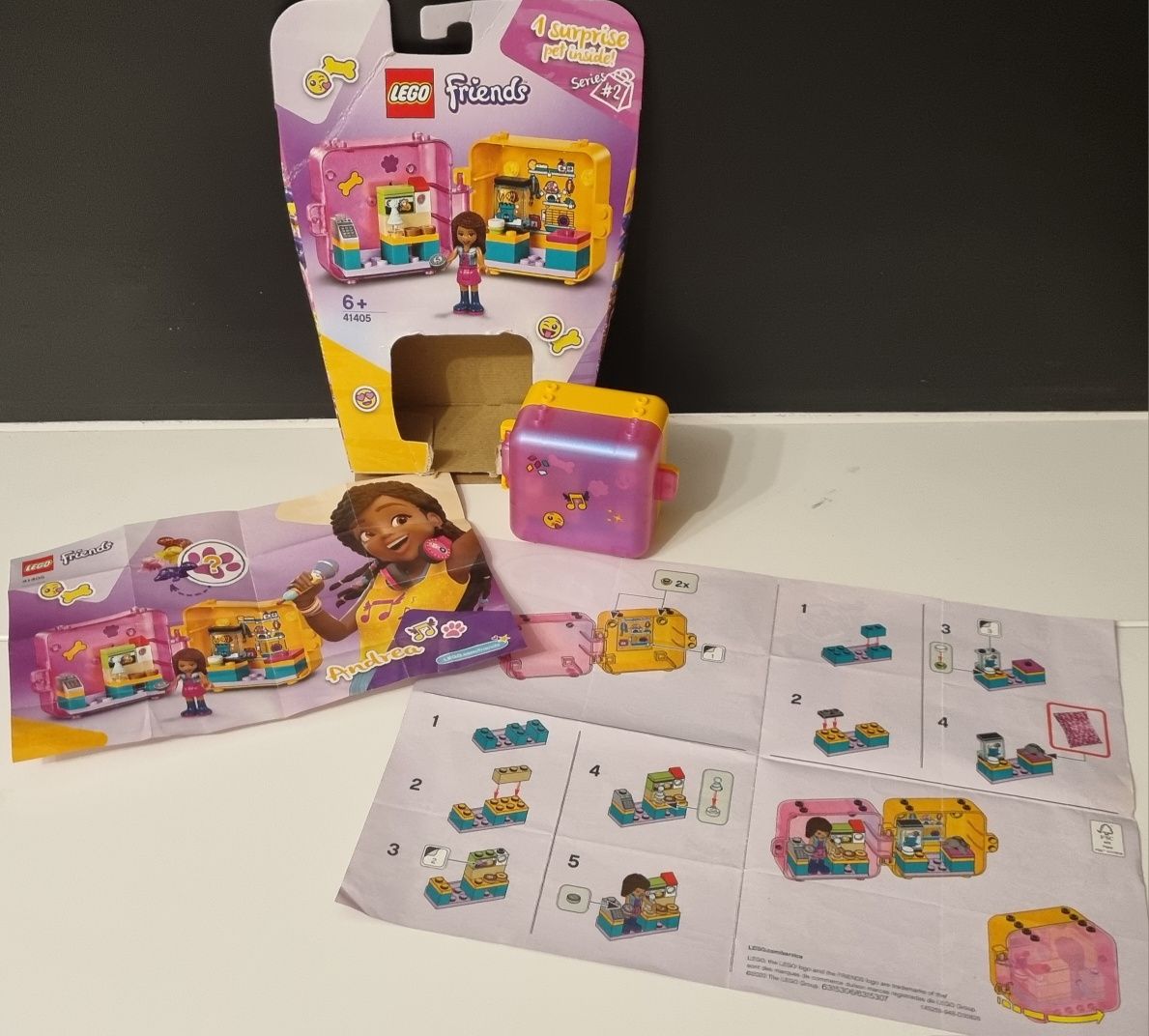 LEGO Friends 41405 Kostka Andrei do zabawy w sklep zoologiczny