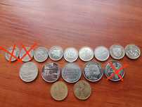 Ювілейние монети 1 гр і 10гр