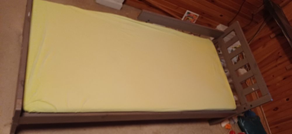 Łóżeczko dziecięce Szare Ikea 78x165 cm