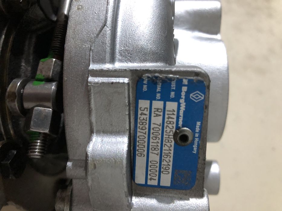 Turbo Renault 1.5 dci reconstruido