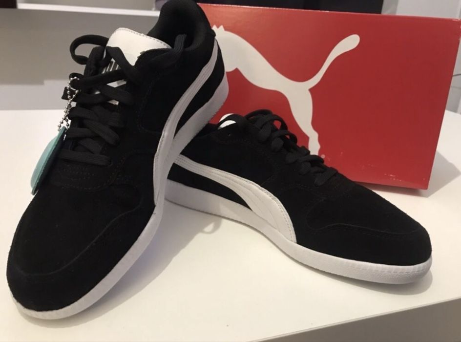 Puma Icra Trainer SD czarno białe buty nowe rozm. 42