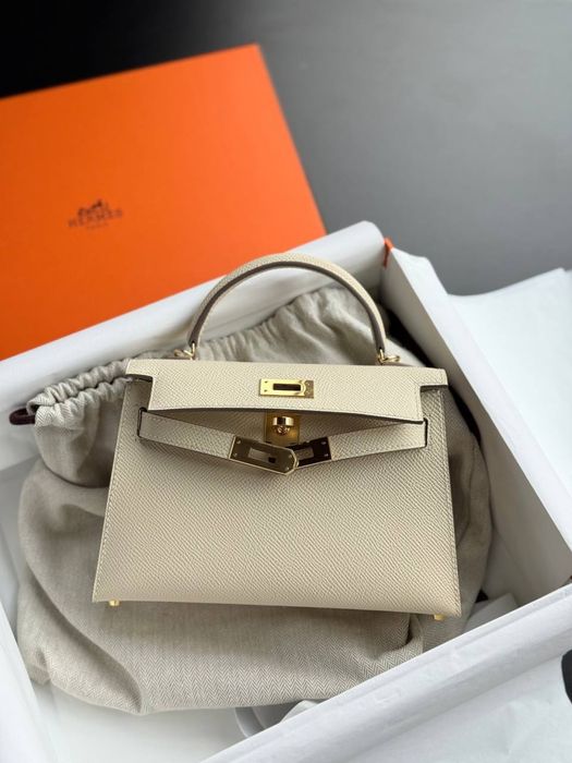 ТОРГ! Срочно! Сумка Hermes Kelly mini 20 Премиум качество