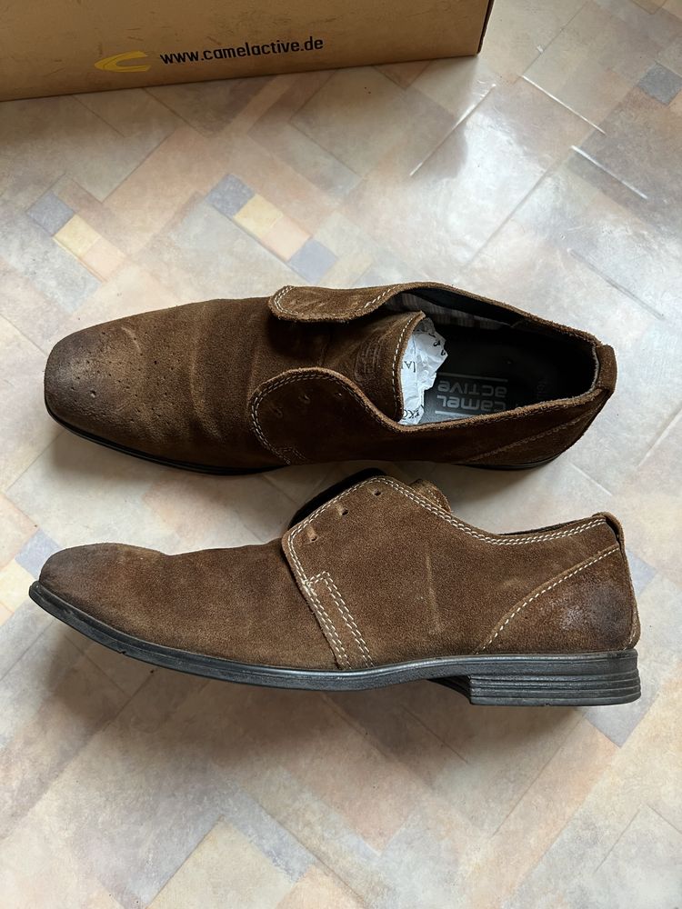Замшевые туфли Camel Active