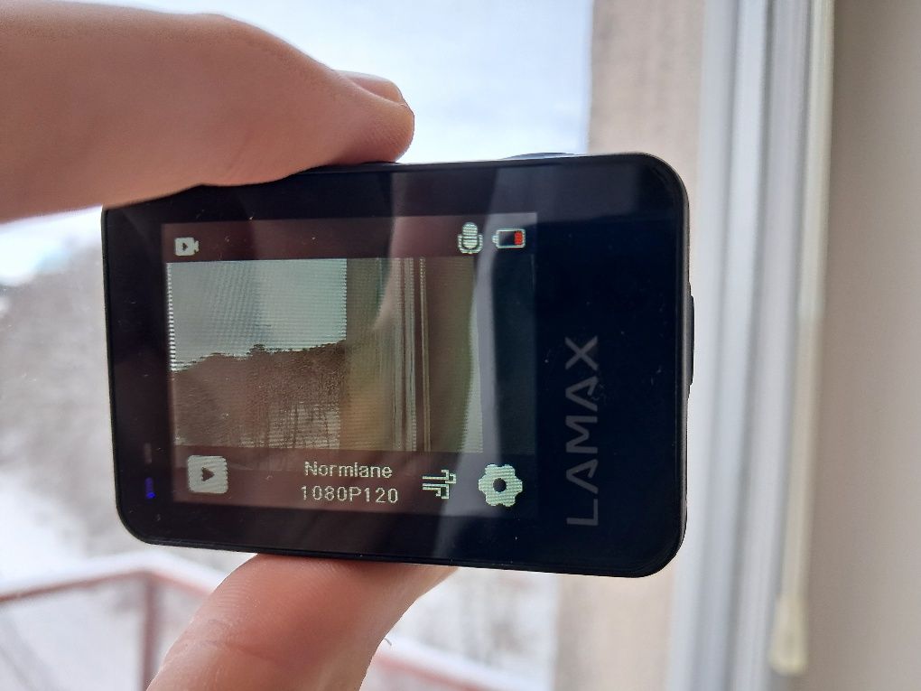 Kamera BODYCAM LAMAX W9.1 4k dual screen | kamerka ala gopro stan bdb