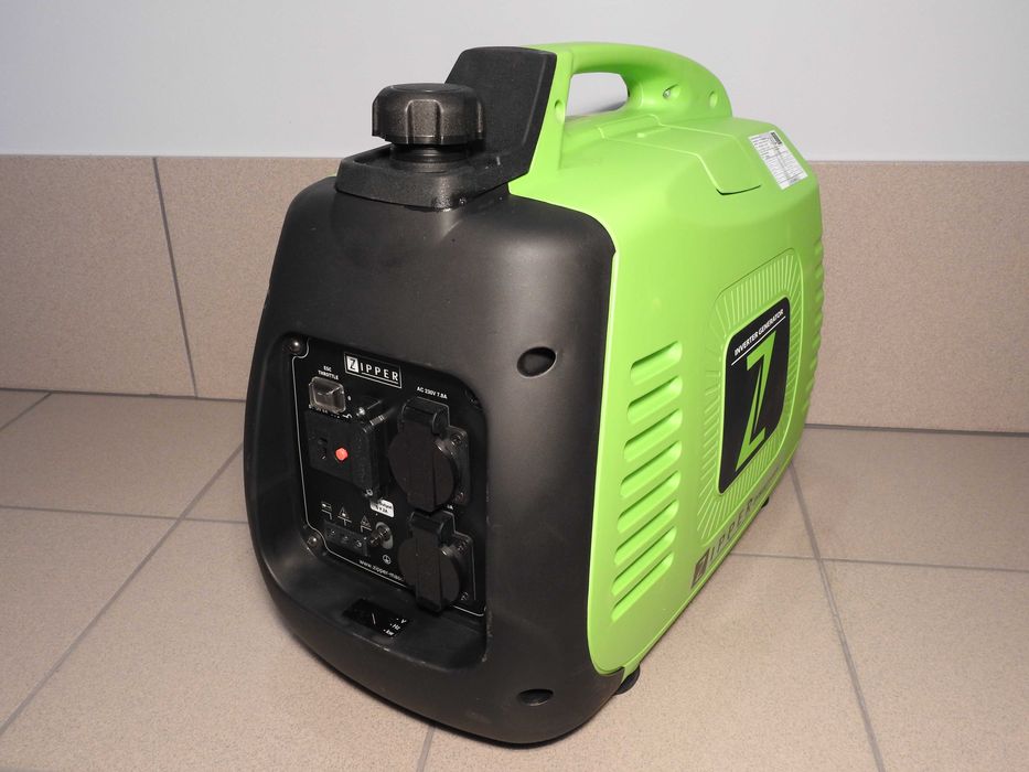 Agregat prądotwórczy Zipper 2000IV, Inverter 2x230V, 1x12V, 2USB, nowy