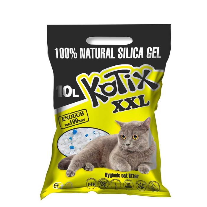 Наповнювач Силікагелевий KOTIX 10 л без аромату